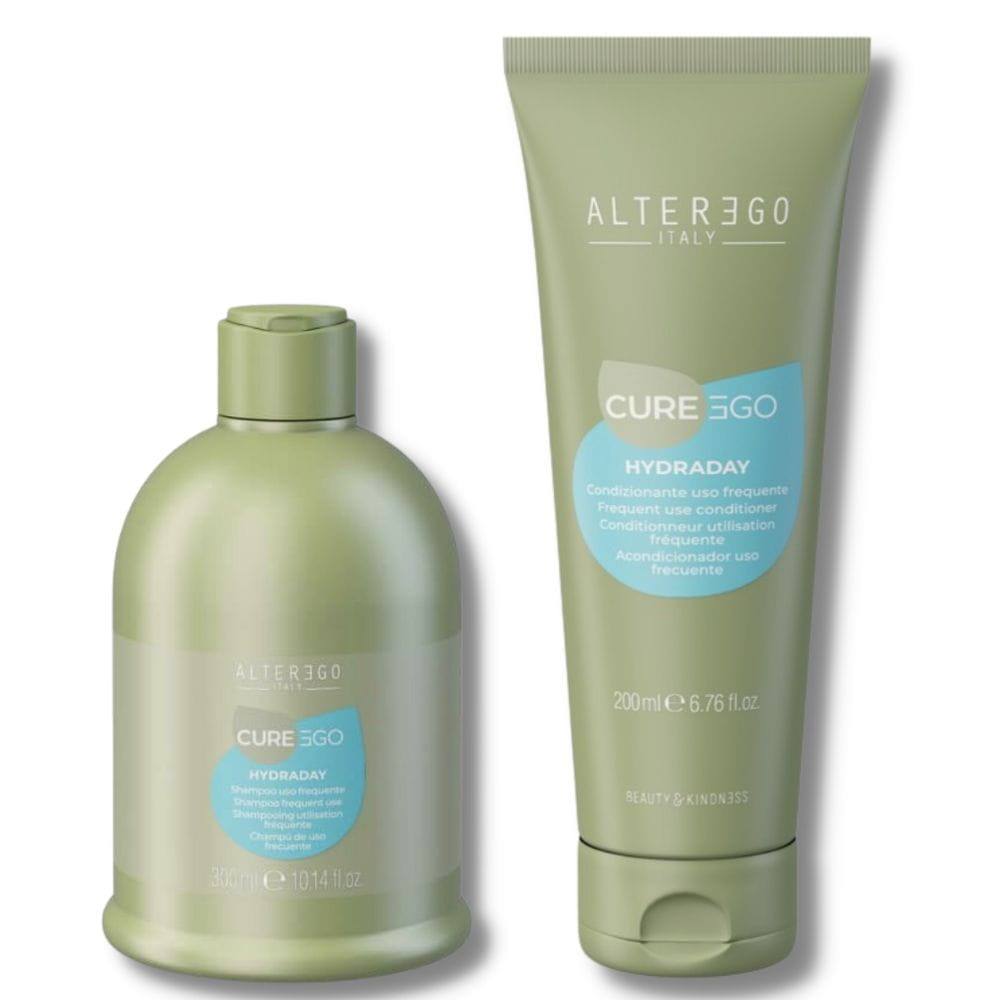 Alter Ego CureEgo Hydraday zestaw nawilżający - szampon 300ml odżywka 200ml