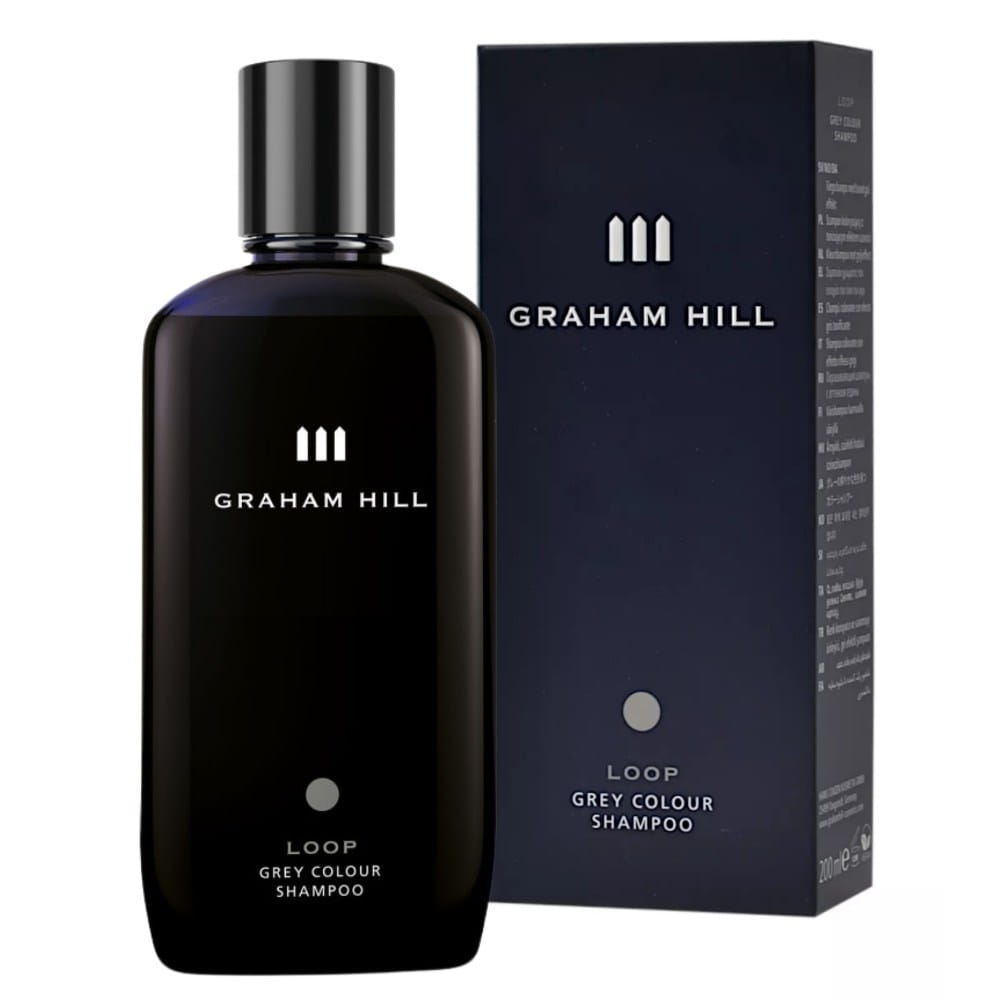 Graham Hill LOOP Grey Colour Shampoo -  koloryzujący szampon do siwych włosów 200ml